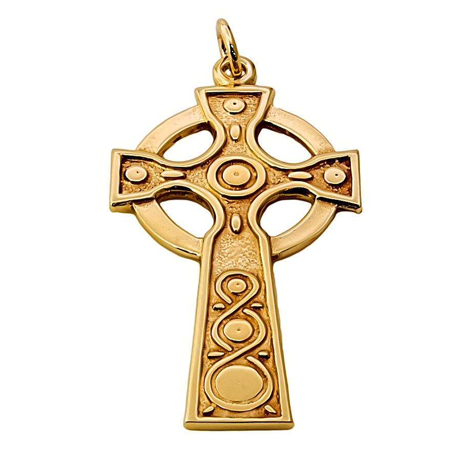 9ct gold Celtic Cross Pendant